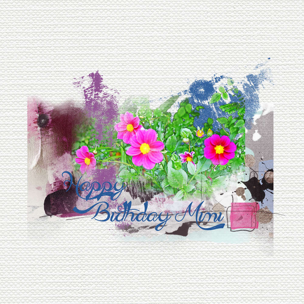 Un très joyeux anniversaire Mimi