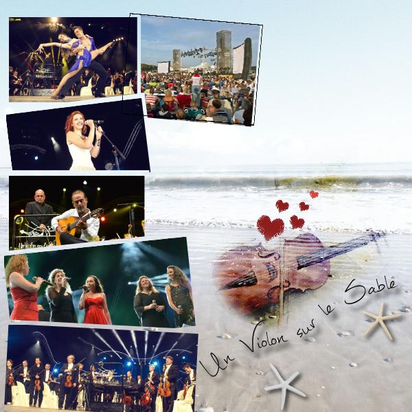 Un Violon sur le Sable