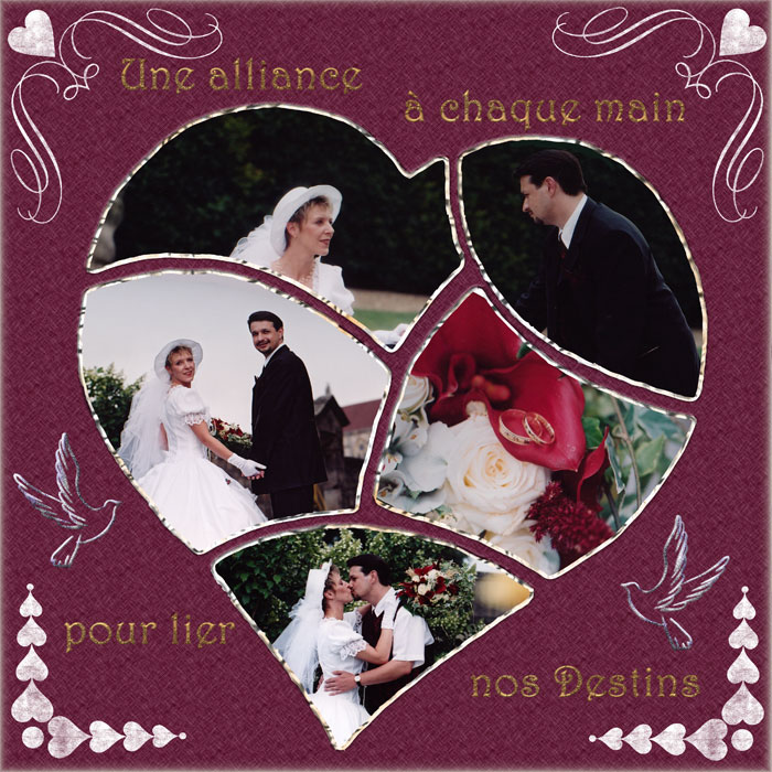 Une alliance à chaque main...