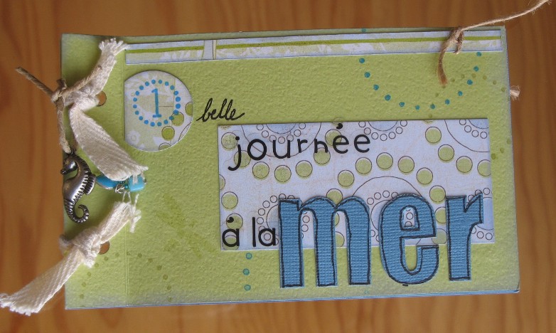 Une belle journée à la mer - couv