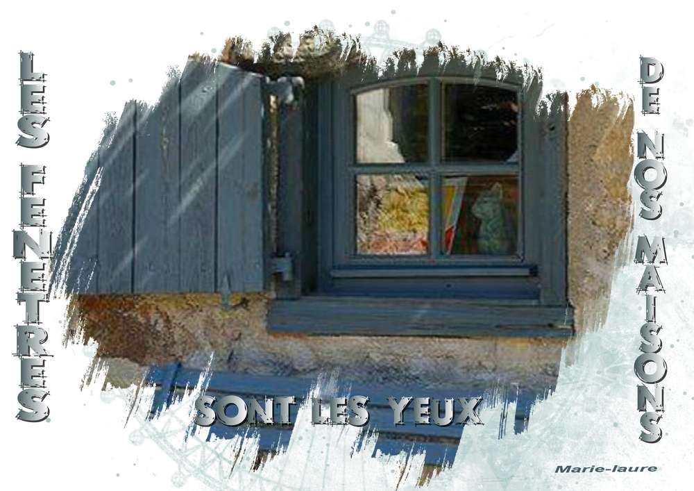 Une bien jolie petite fenêtre .....