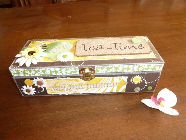 Une boite à thés