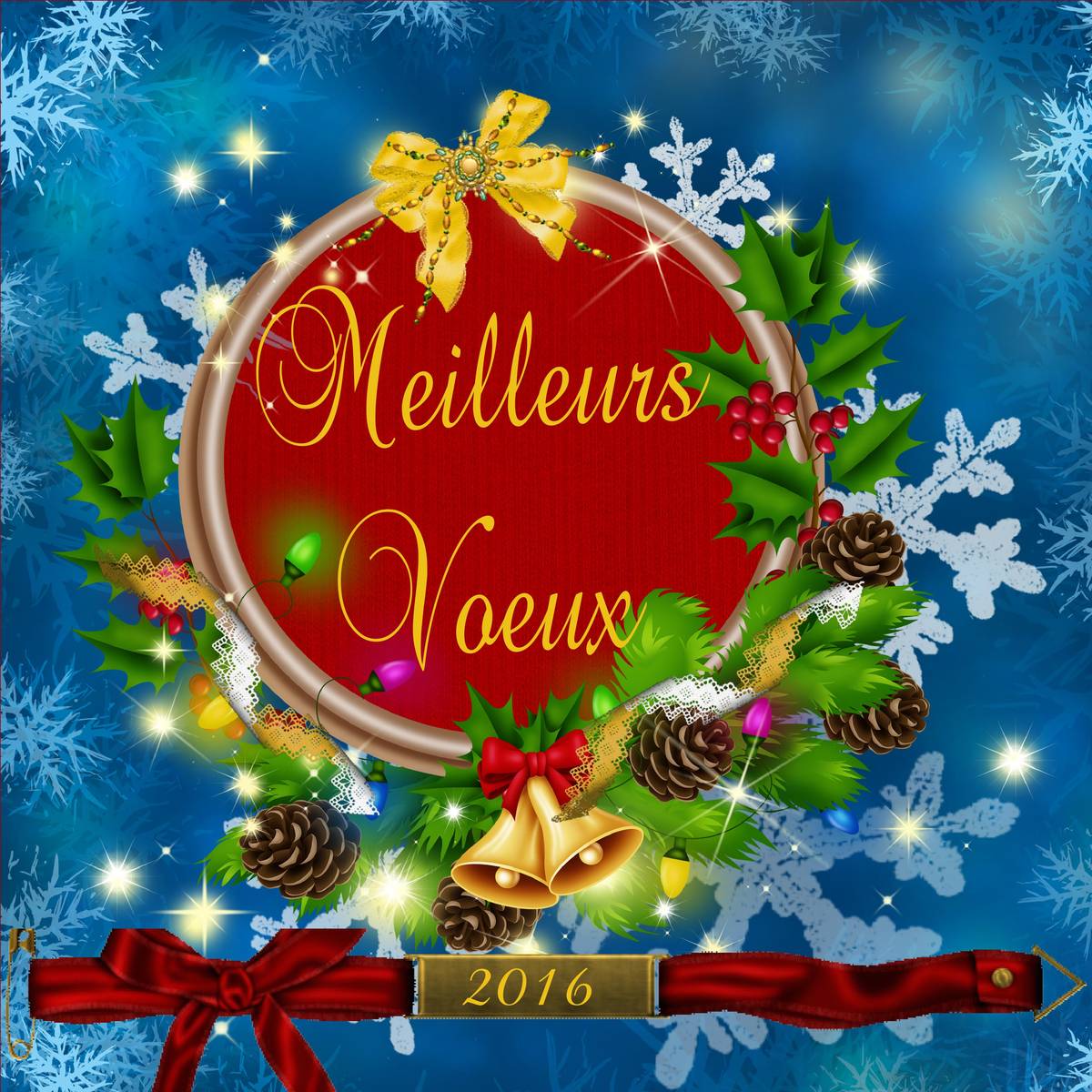 Une bonne année à vous tous