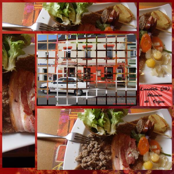 une crêpe savoureuse au kig a fars