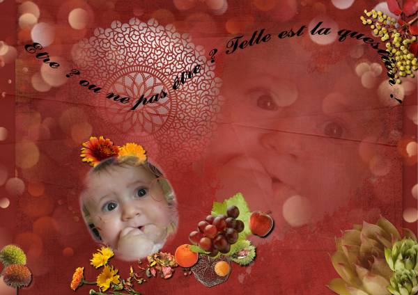 Une de mes arrière petites-filles.