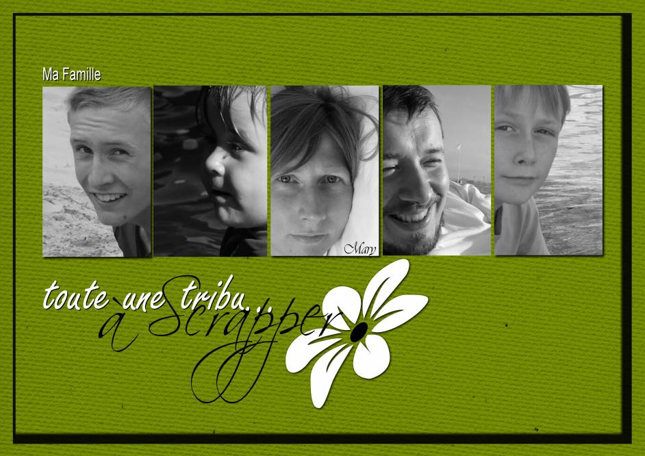 une famille à scrapper
