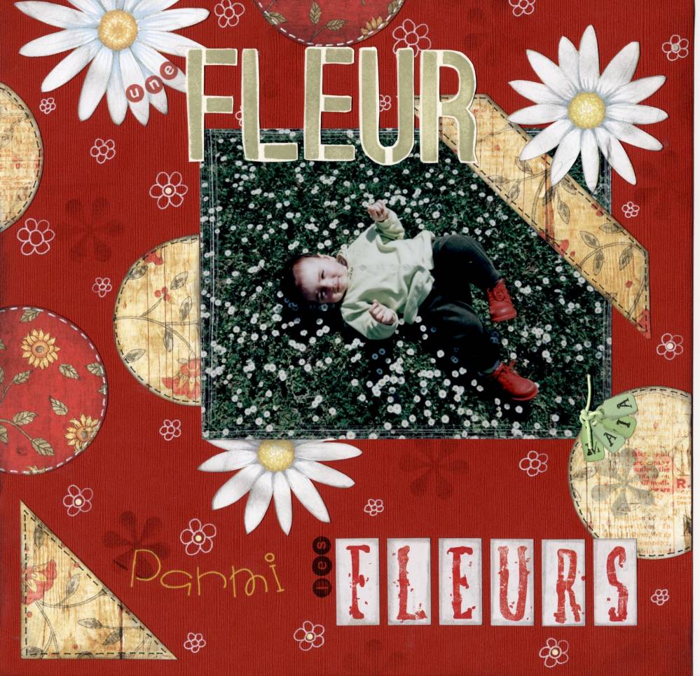 Une fleur parmi les fleurs