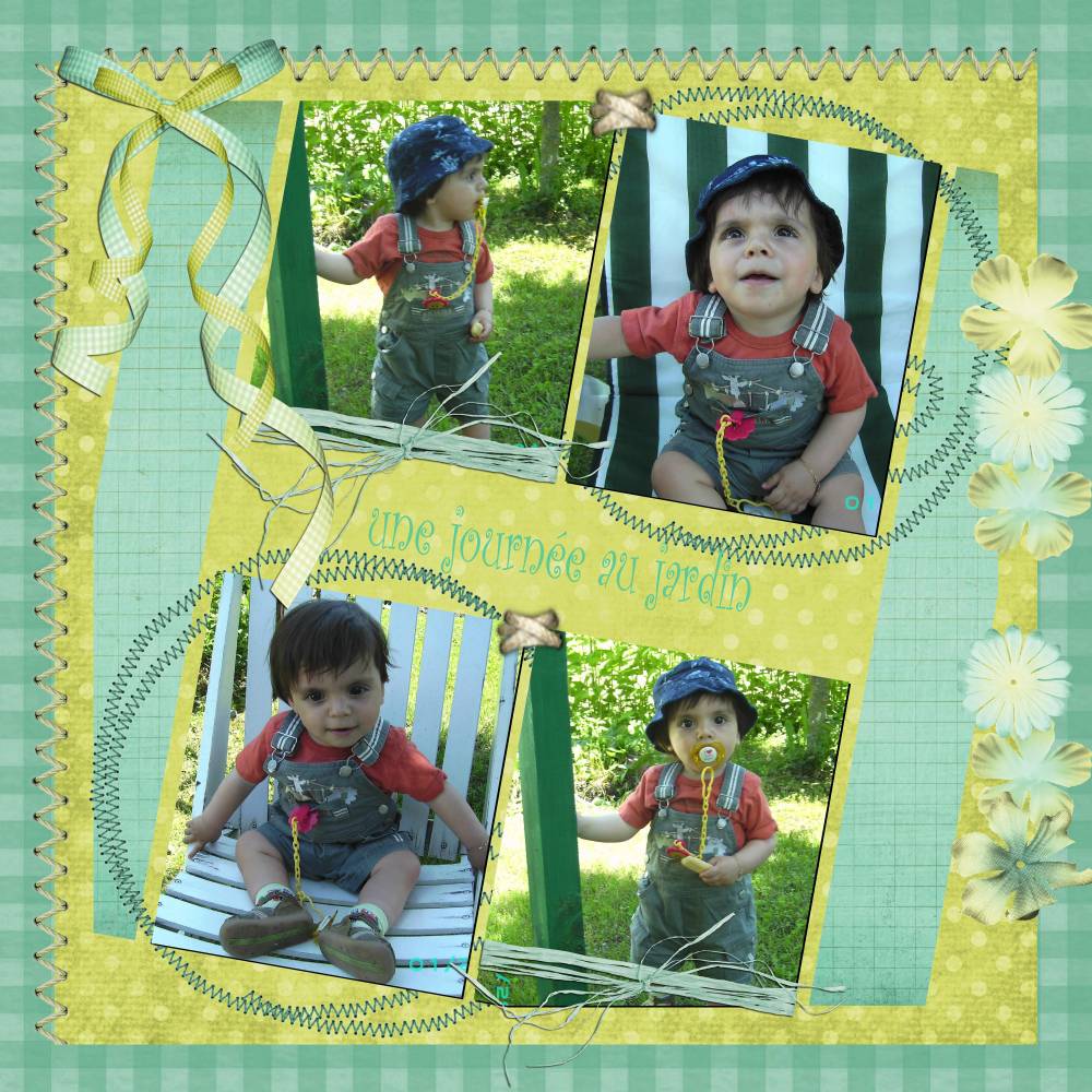 Une journée au jardin