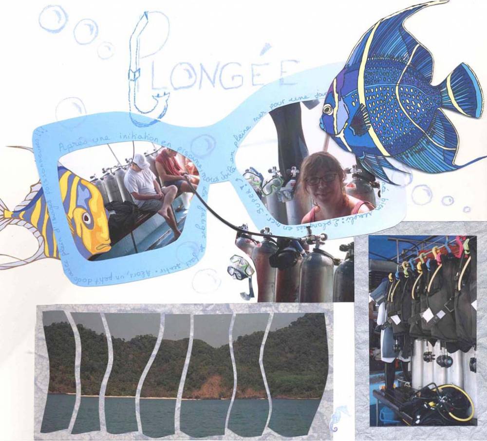 Une journée de plongée-Thaïlande