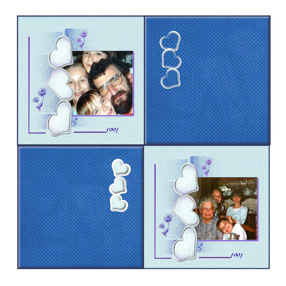 une page de l'album de Manou