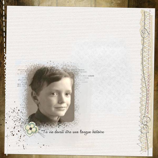 une pensée pour toi mon fils