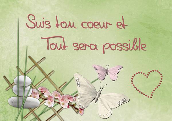 UNE PENSEE - SUIS TON COEUR et