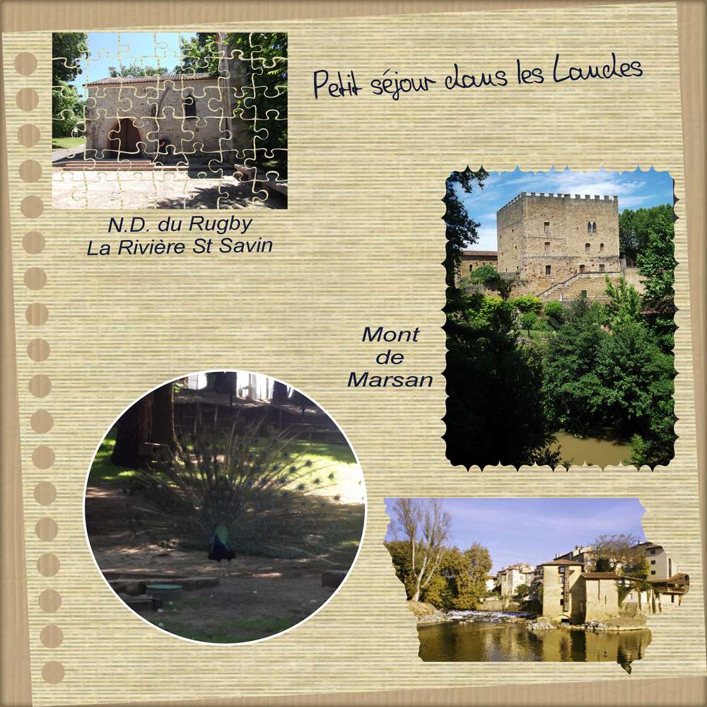 une petite semaine dans les Landes...