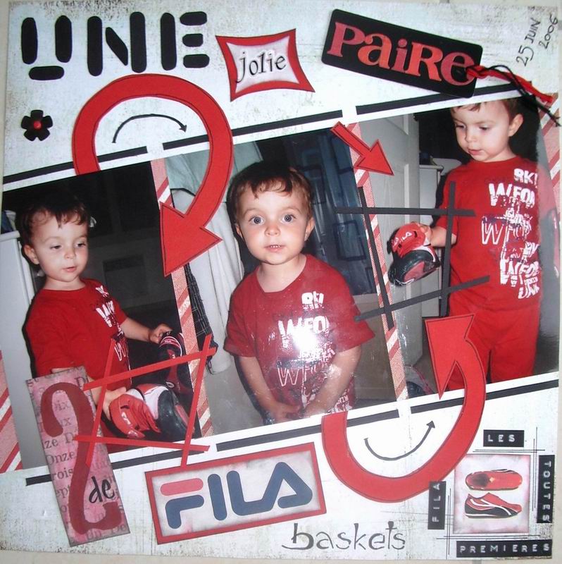 une première paire 2 baskets