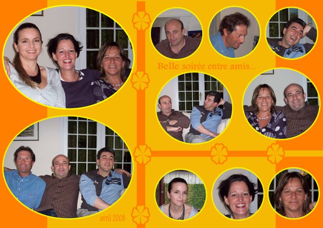 Une soirée entre amis