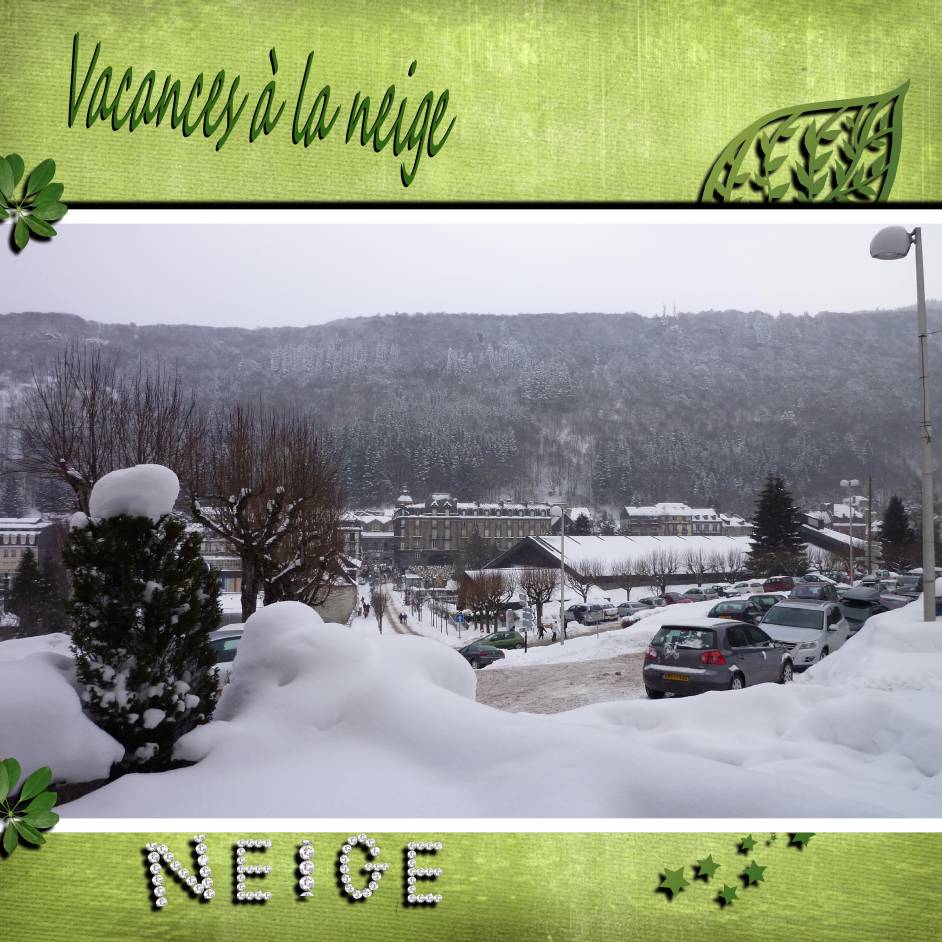 vacances à la neige ce mois ci