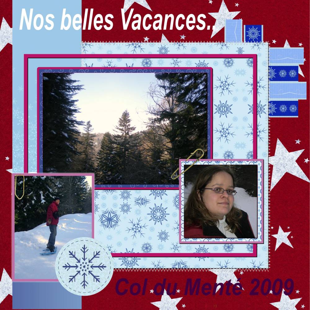 Vacances à la neige
