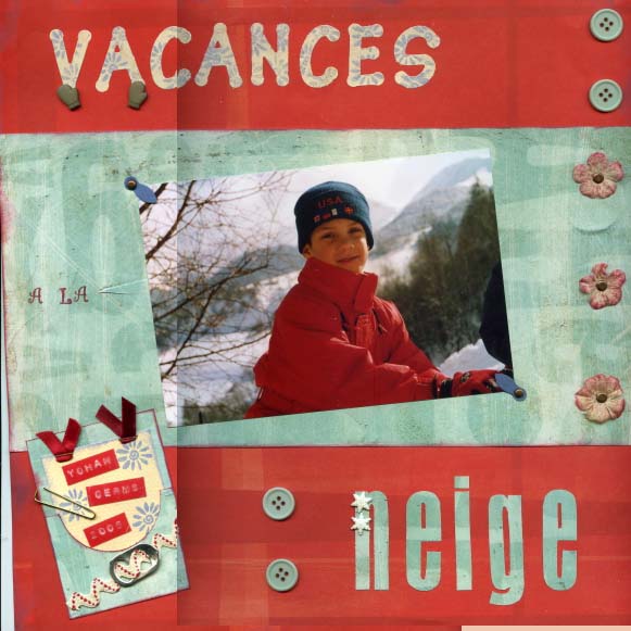 VACANCES A LA NEIGE