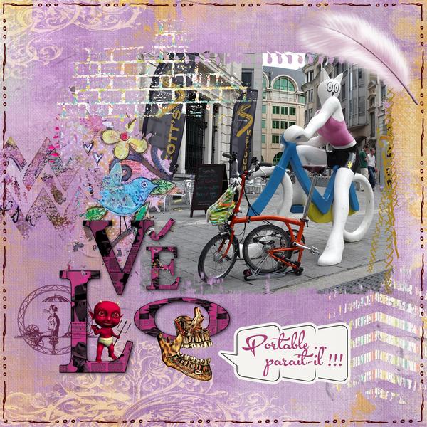 Vélo ??? portable !!!