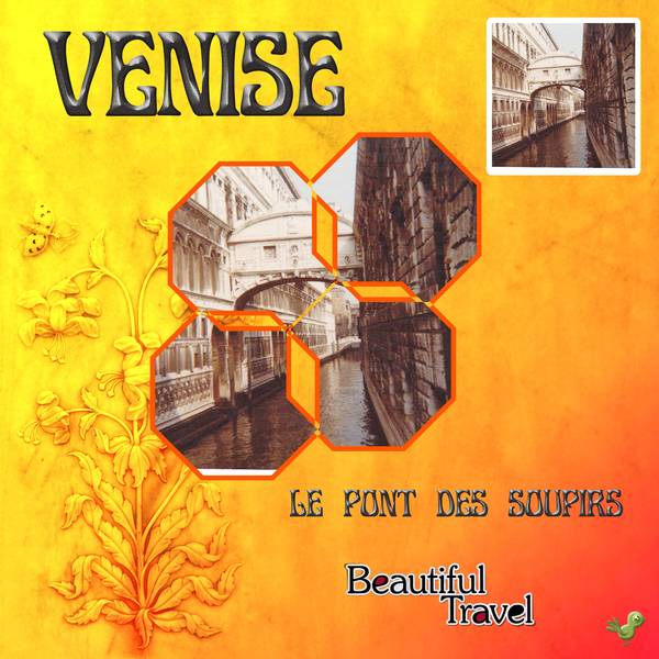 Venise - le pont des soupirs