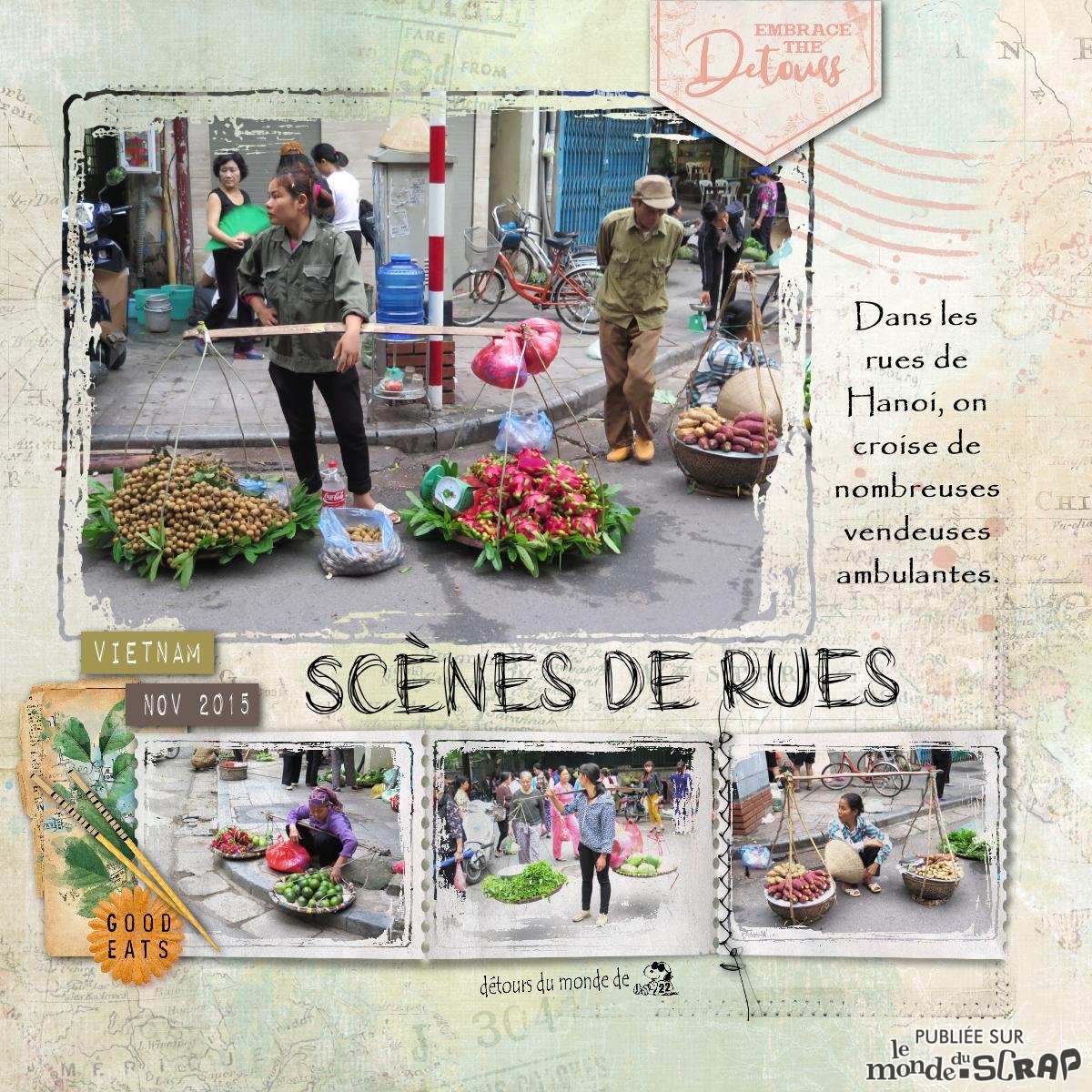 Vietnam - Hanoi scènes rues