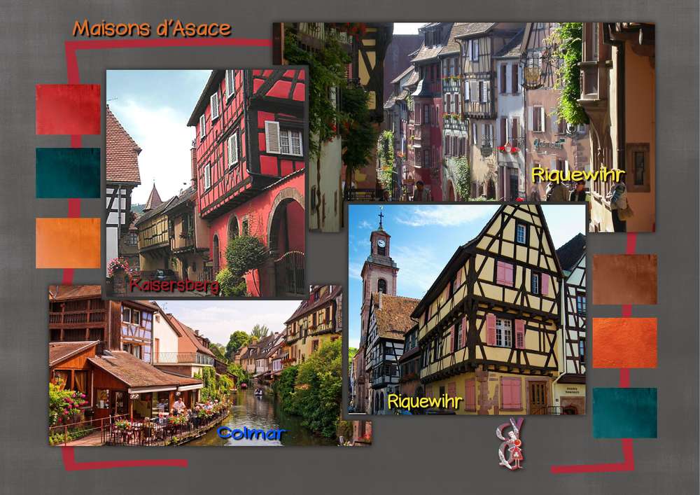 Villages en region Alsace