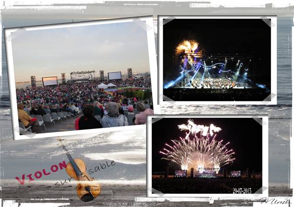 Violon sur le sable1