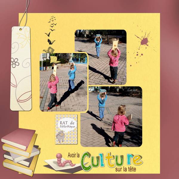 visite à la bibliotheque