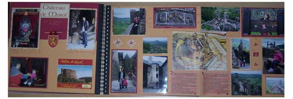 Visite Château en 3 pages