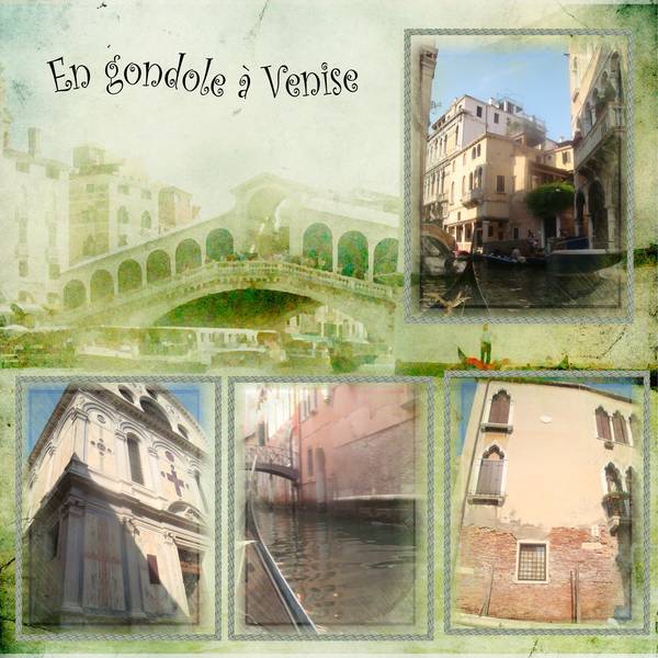 visite de Venise en gondole