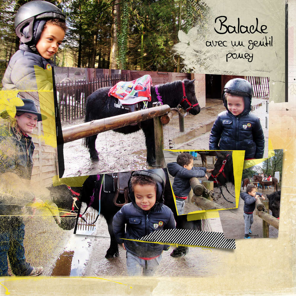 Vitalis , balade avec un gentil poney