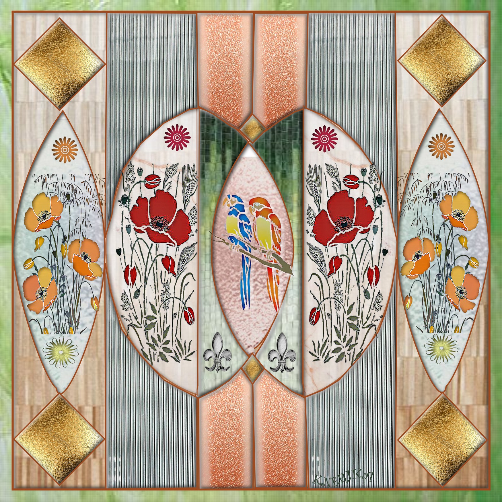 vitrail fleuri,   Anne Marie .jpg