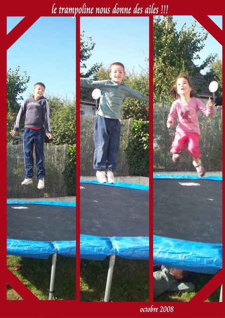 vive le trampoline !