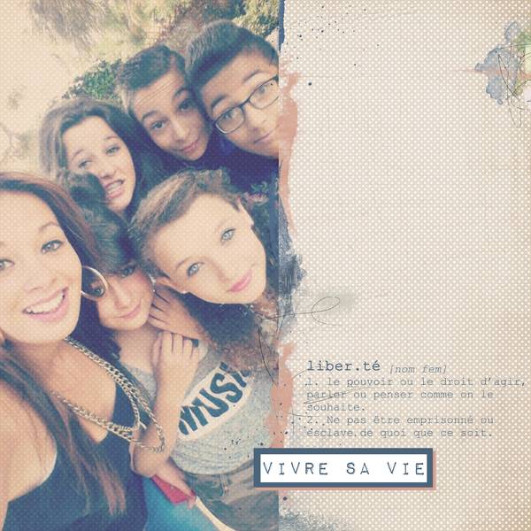 vivre ma vie