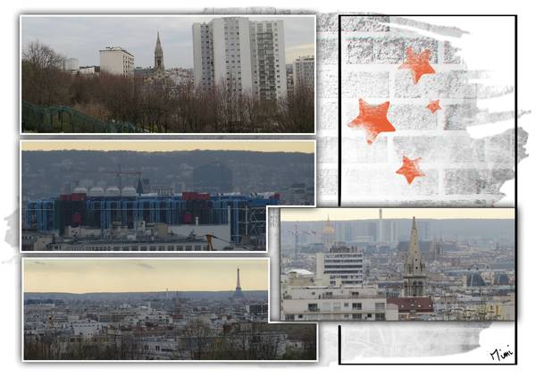 vue du Parc de Belleville