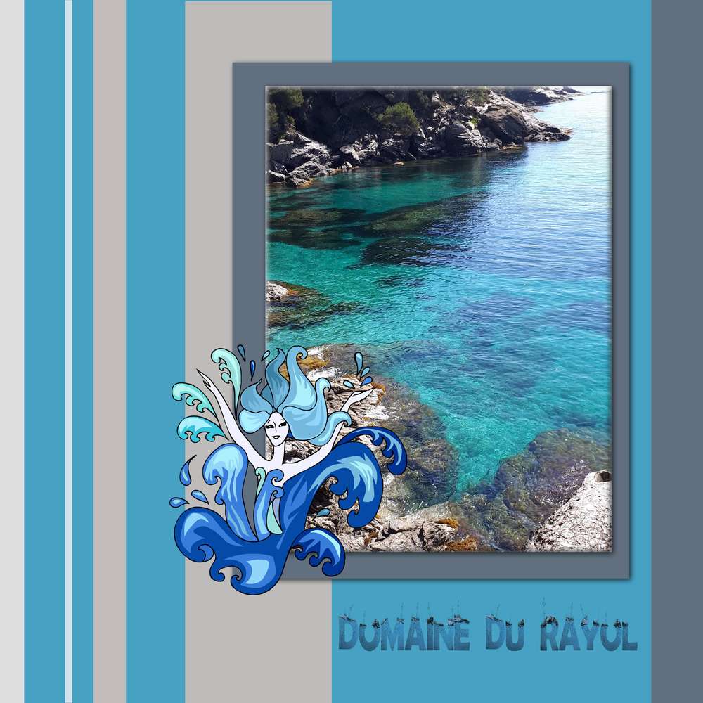 Vue sur la mer au Domaine du Rayol