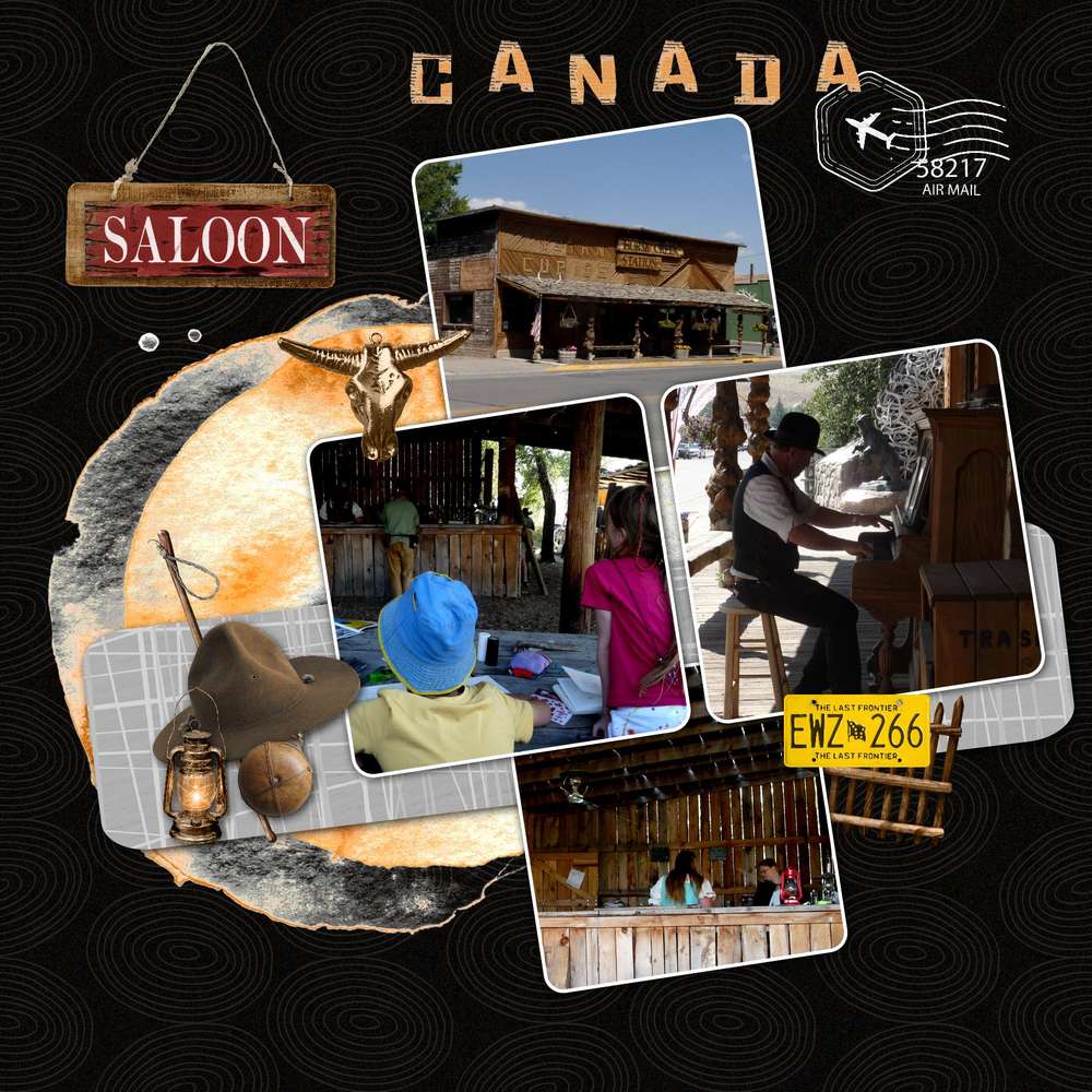 Zélie et Pibo au Canada